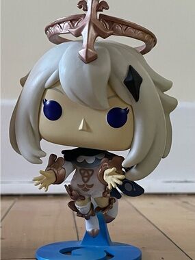 Funko Paimon Pop! Figure - White, Gold, Blue, Purple